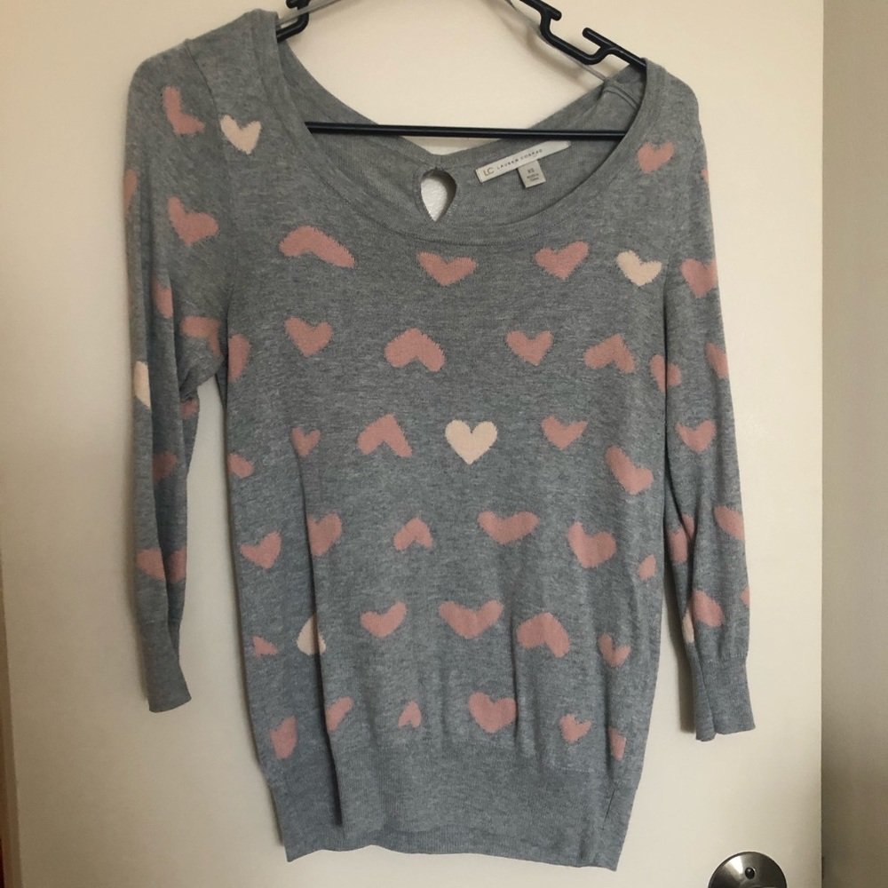Heart sweater